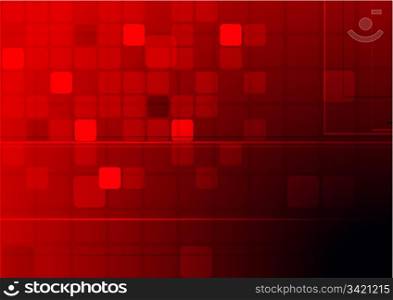 Abstract red background - eps 10 vector illustration