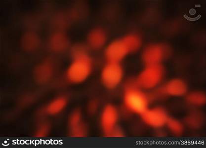 Abstract red background,Festive abstract background with bokeh defocused lights and stars