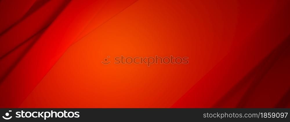 Abstract red background for use in design, 3d render, panoramic layout