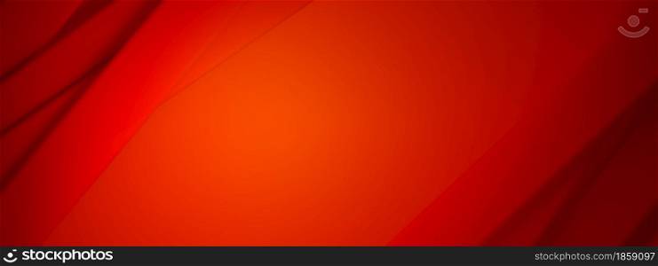 Abstract red background for use in design, 3d render, panoramic layout