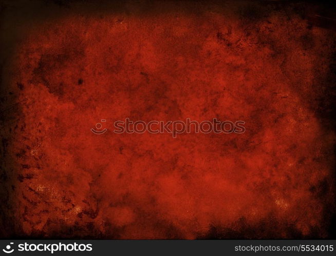 Abstract red background with detailed grunge texture