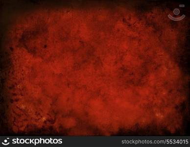Abstract red background with detailed grunge texture