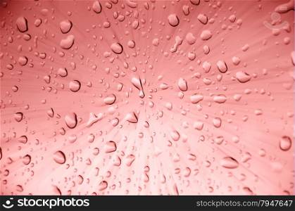 abstract red background with drop water