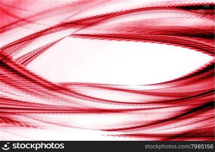abstract red color background with motion wave and line pattern
