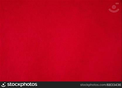 Abstract red felt background and texture