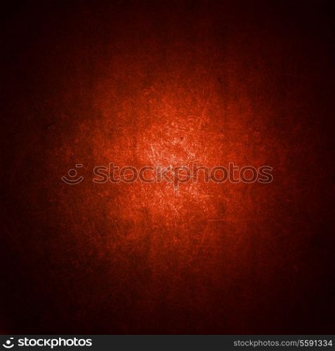Abstract red grunge background with scratched texture