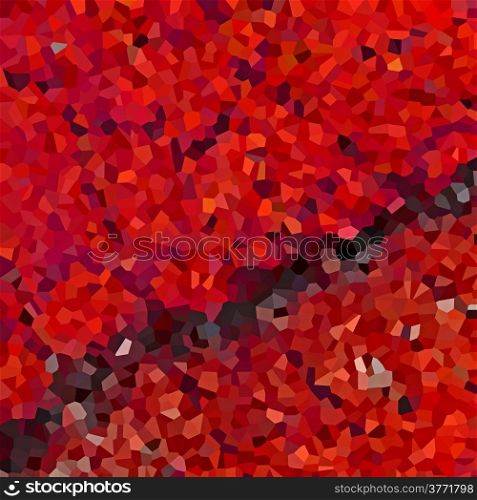 Abstract red mosaic background texture, filler image, illustration