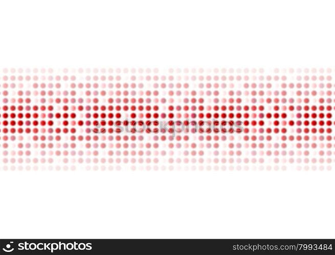 Abstract red shiny circles background