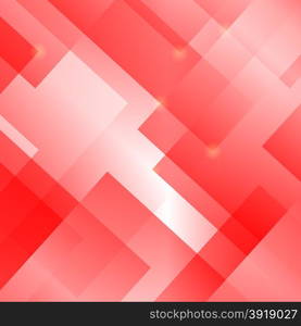 Abstract Red Squares Background. Red Geometric Pattern.. Red Squares