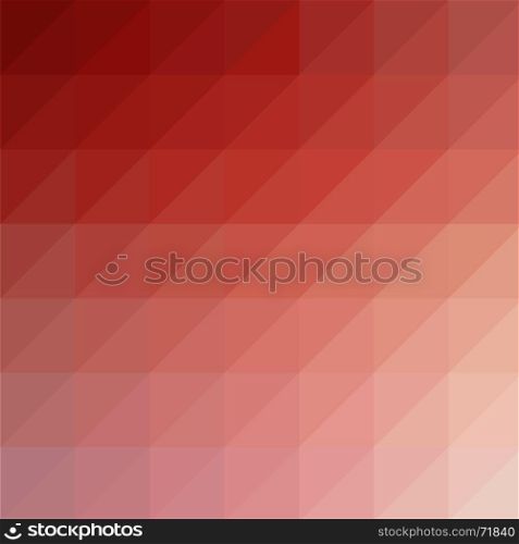 Abstract Red Triangle Background. Abstract Red Triangle Background. Modern Mosaic Pattern. Template Design for Banner, Poster