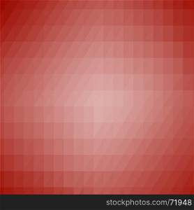 Abstract Red Triangle Background. Modern Mosaic Pattern. Template Design for Banner, Poster. Abstract Red Modern Mosaic Pattern