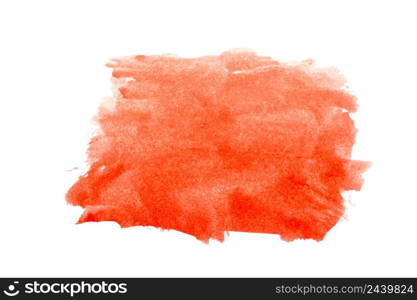 Abstract red watercolor background