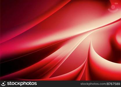 Abstract red wave bright gradient background