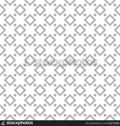 Abstract seamless gray square background for your design, stock vector illustration