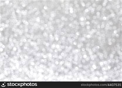 Abstract shiny bright glitter silver background