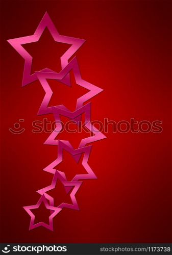 Abstract, simple background with stars