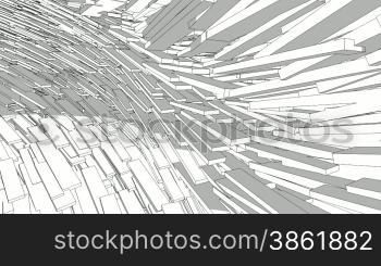 Abstract sketched monochrome background