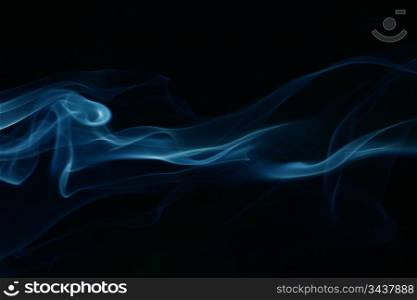 abstract smoke in air stop motion