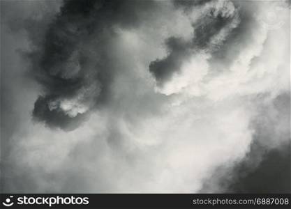 abstract smoke storm sky background