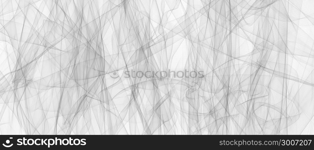 Abstract smooth gray wave. gray transparent waved lines
