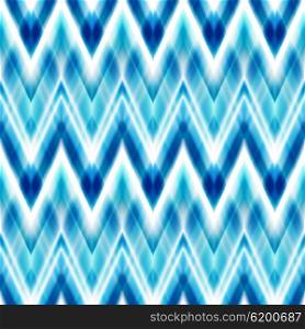 Abstract smooth wave motion illustration. seamless ikat ethnic pattern. Boho design. Ethnic Colored seamless zigzag patten