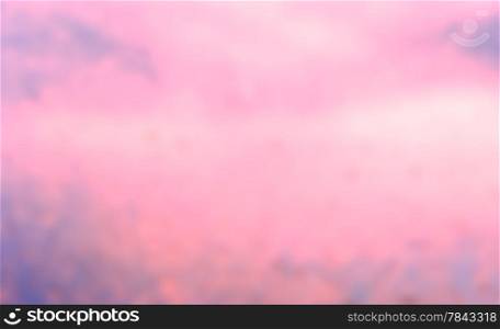 Abstract soft pink blurred background with frame