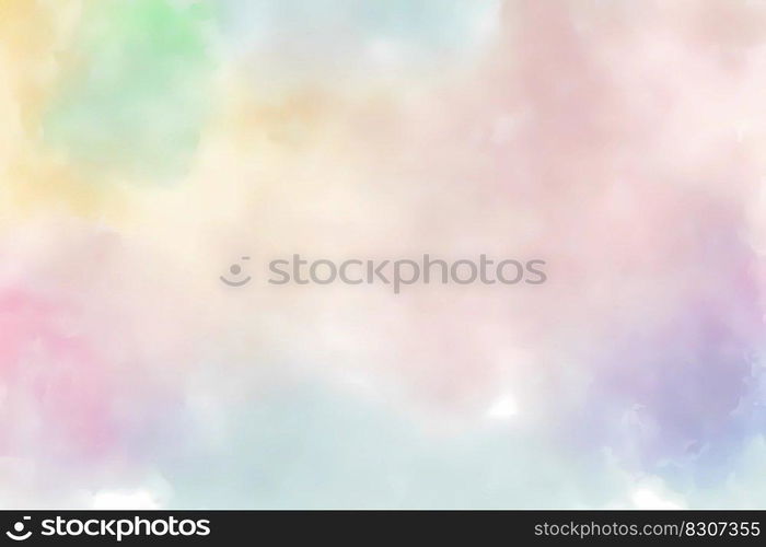 Abstract soft watercolor background. High quality illustration. An abstract soft watercolor background. Watercolour wallpaper.