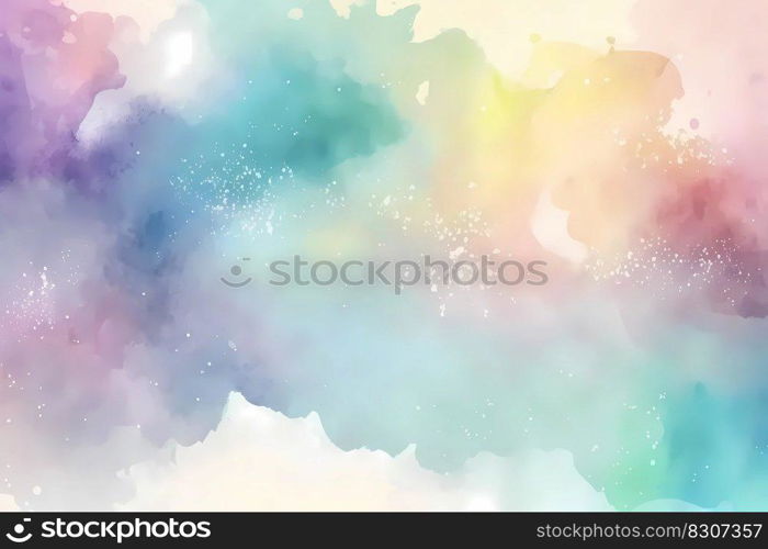 Abstract soft watercolor background. High quality illustration. An abstract soft watercolor background. Watercolour wallpaper.