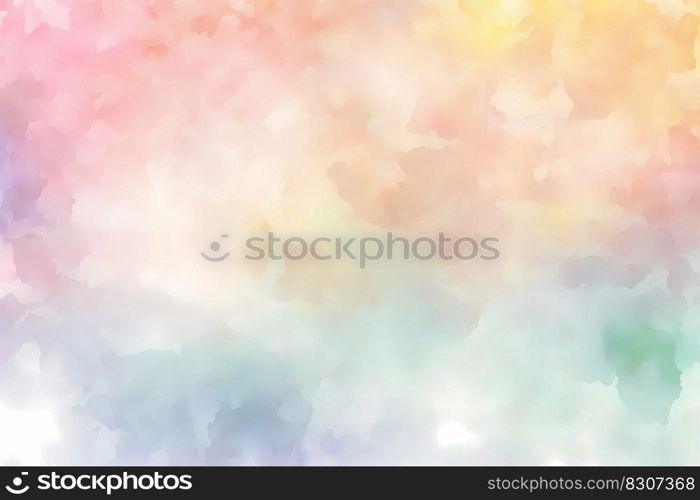 Abstract soft watercolor background. High quality illustration. An abstract soft watercolor background. Watercolour wallpaper.