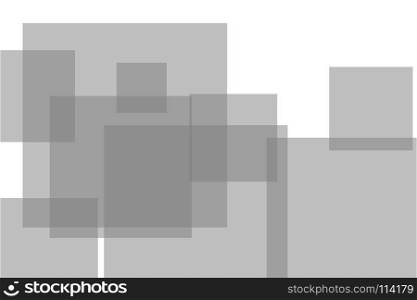 Abstract squares illustration background. Abstract minimalist illustration with squares useful as a background