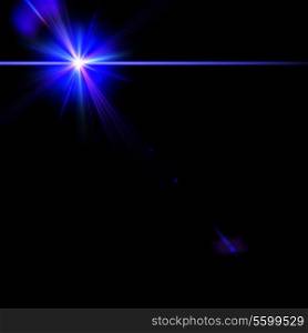 Abstract stage light over blue backgrounds for your design