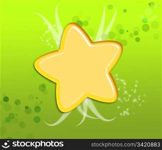 Abstract star shape background