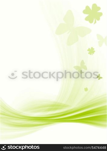 Abstract Summer Floral Background