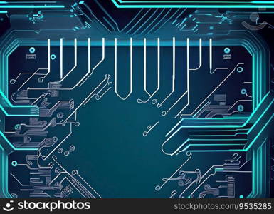 Abstract tech background hexagon pattern decoration texture