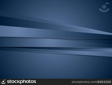 Abstract tech corporate striped background