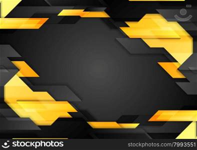 Abstract tech geometric corporate background