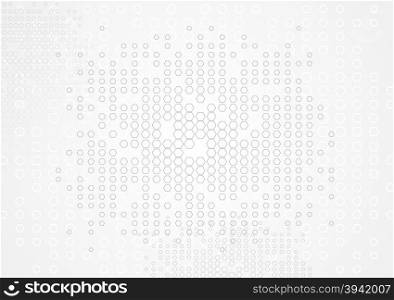 Abstract tech hexagons texture. Abstract tech hexagons texture background