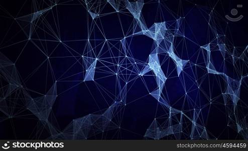 Abstract technology background. Abstract blue technology digital grid background image