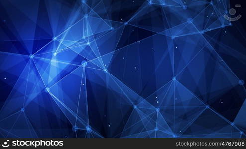 Abstract technology background. Abstract blue technology digital grid background image