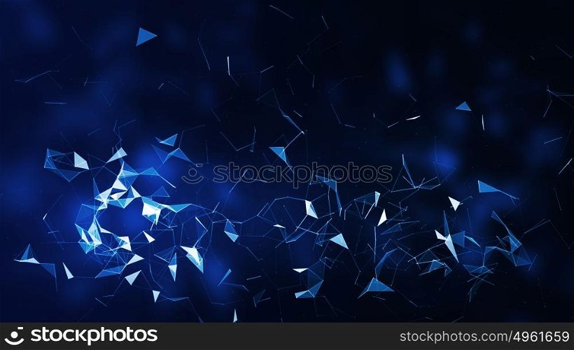 Abstract technology background. Abstract blue technology digital grid background image