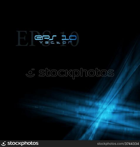 Abstract technology dark background