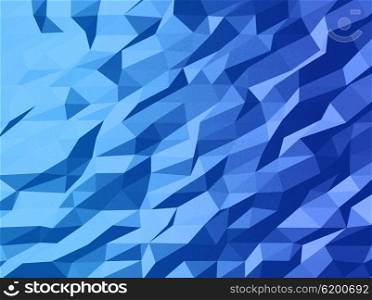 Abstract template design with colorful geometric triangular background for brochure, web sites, leaflet, flyer. Low poly banner