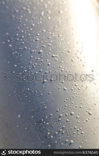 abstract texture background of the drop in the plastic surface