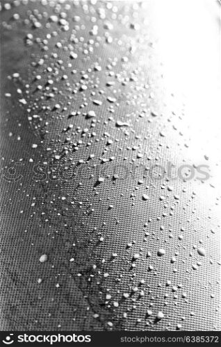 abstract texture background of the drop in the plastic surface