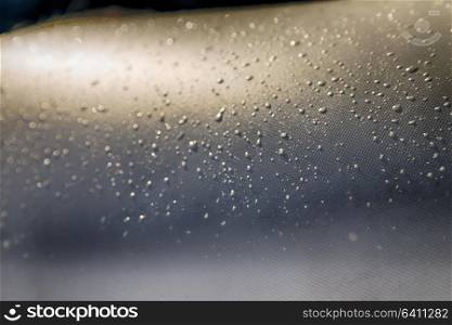 abstract texture background of the drop in the plastic surface