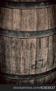 abstract texture background of the oak barrel concept of drink