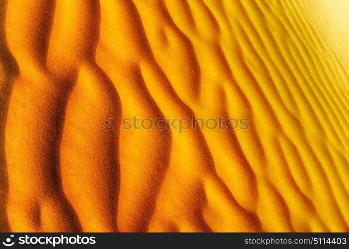 abstract texture line wave in oman the old desert and the empty quarter