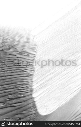 abstract texture line wave in oman the old desert and the empty quarter