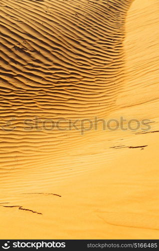 abstract texture line wave in oman the old desert and the empty quarter