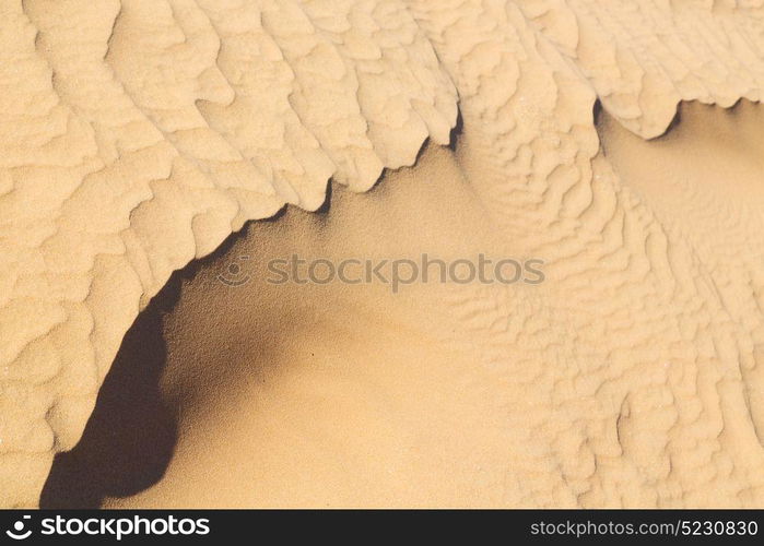 abstract texture line wave in oman the old desert and the empty quarter